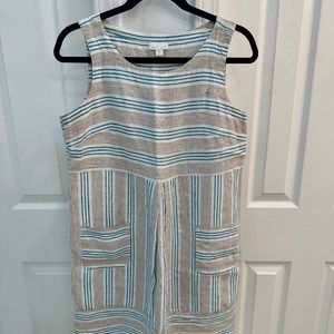 J Jill Casual Linen Dress